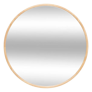 Miroir "Kim" beige D110cm