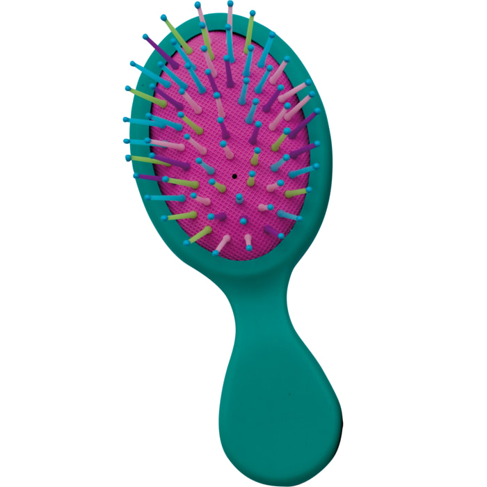 Brosse à cheveux vert