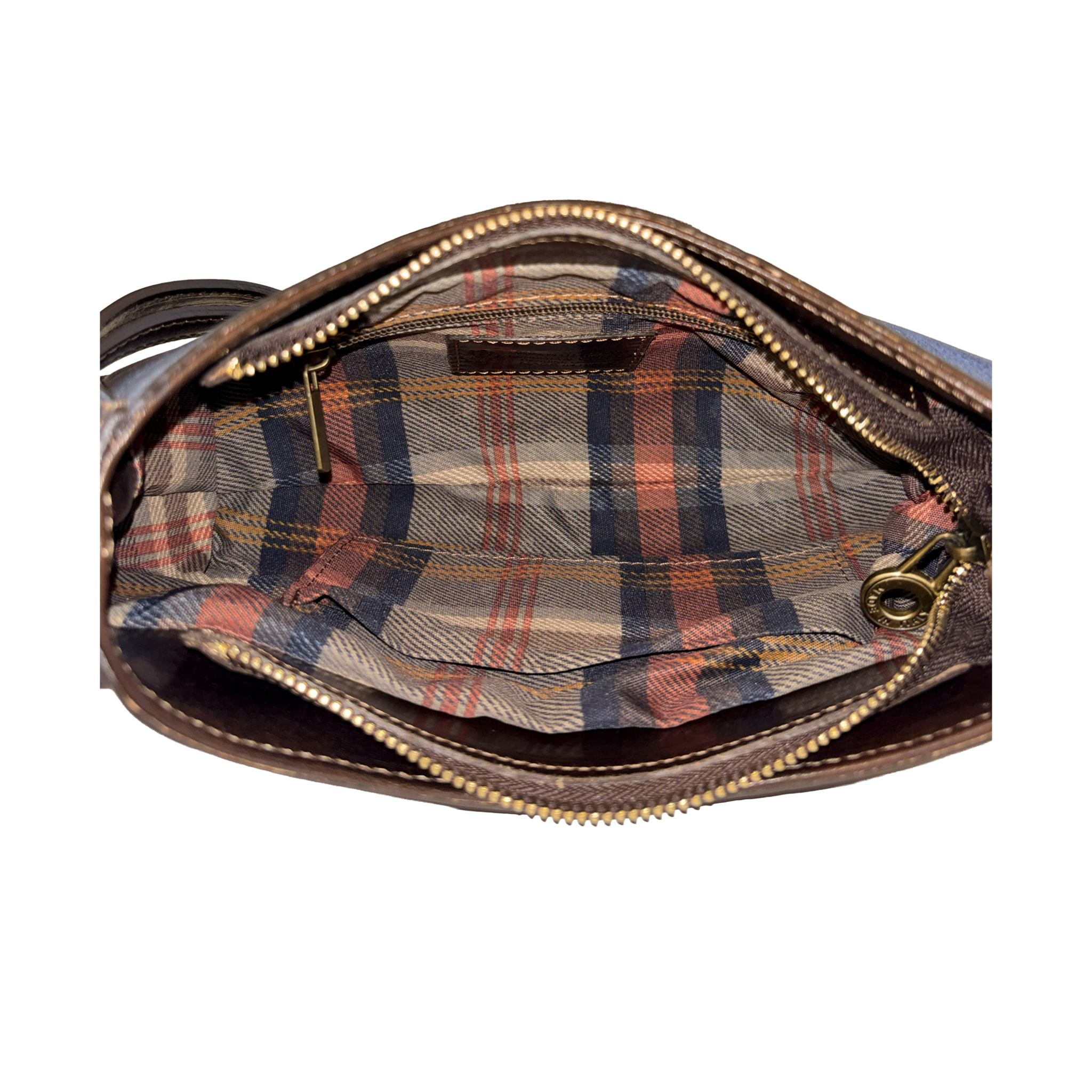 Borsa a Spalla Elegante Mezzaluna da Donna in Pelle