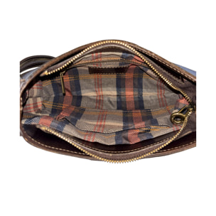 Borsa a Spalla Elegante Mezzaluna da Donna in Pelle