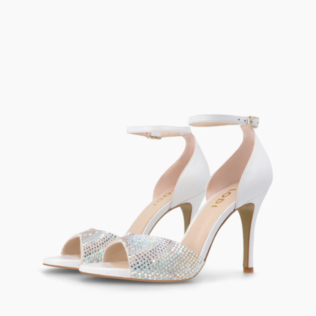 SANDALIAS DE NOVIA BLANCAS YAMAE