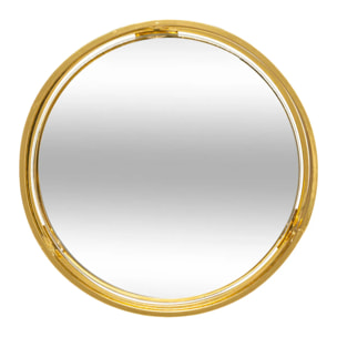 Set de 2 plateaux "Feel" métal doré