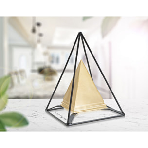 PIRAMIDE GOLD C/FERRO CM 15X15X21