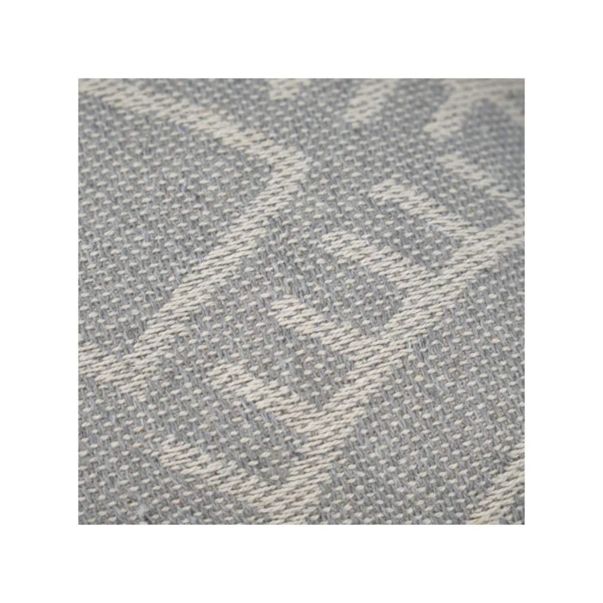 Coussin en coton brodé carré 40 x 40 cm motifs tribal - TRIBE