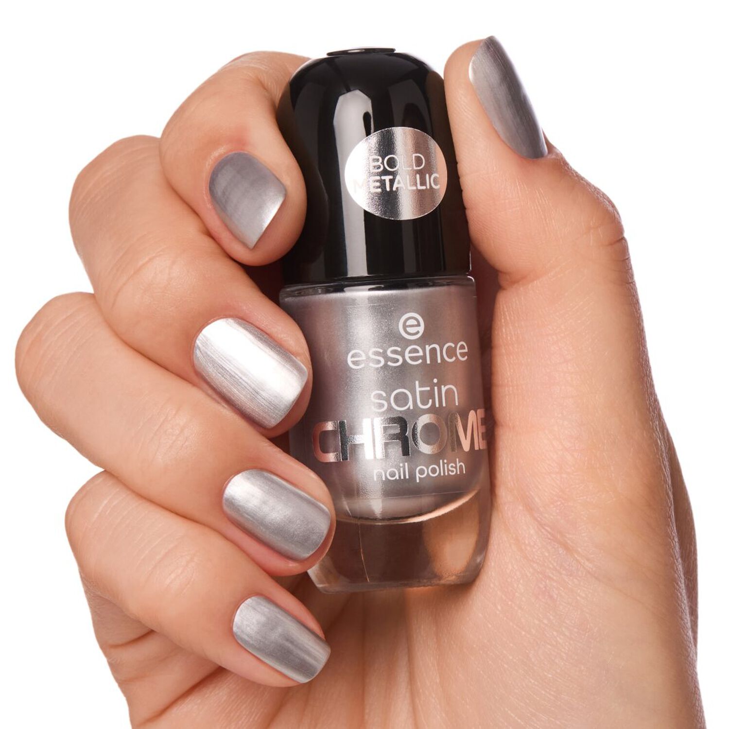 Satin Chrome Nail Polish - Vernis à Ongles Métallisé