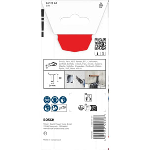 Lame pour coupe plongeante PRO AIZ 20 AB multimaterial - BOSCH - 2608669251