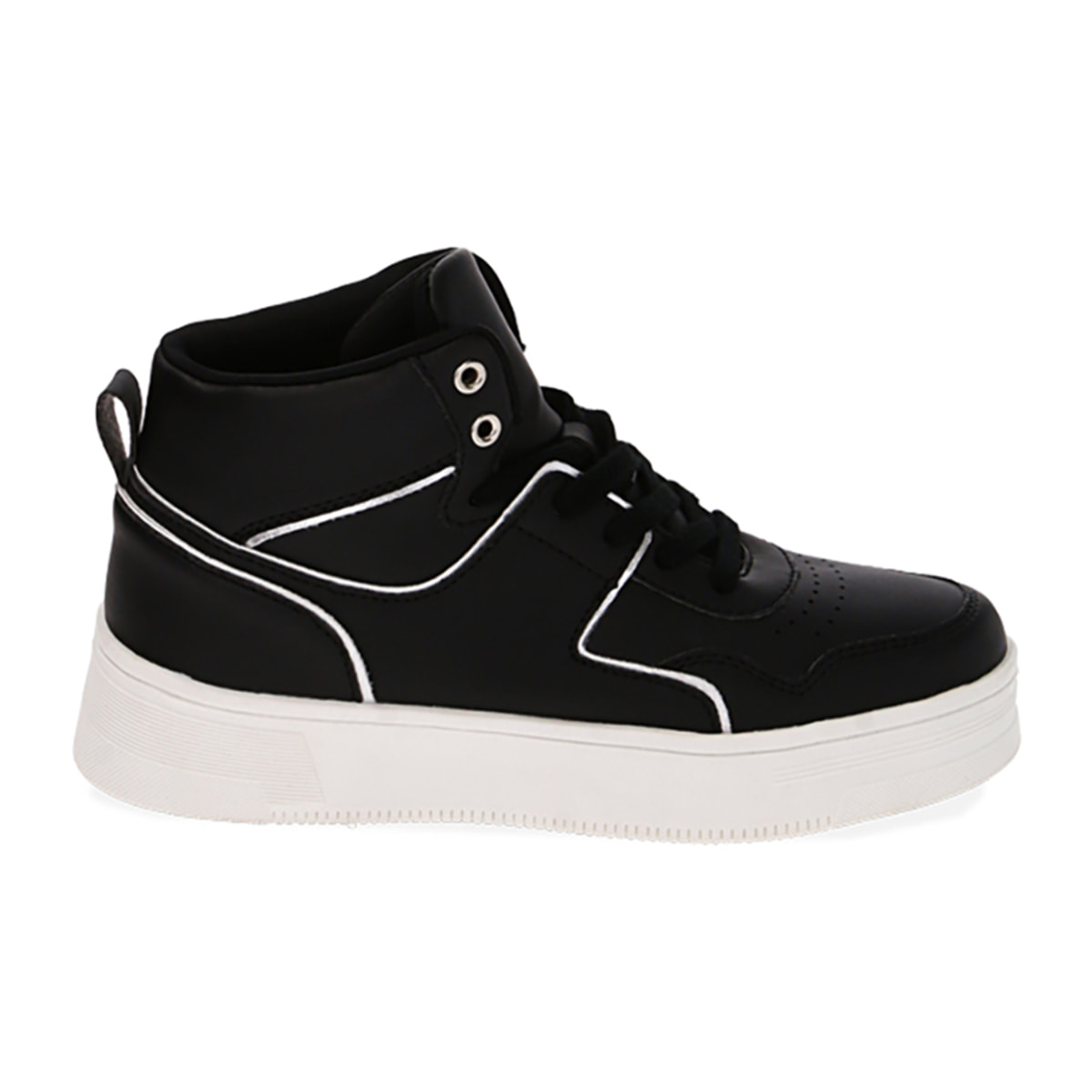 Zapatillas high negro