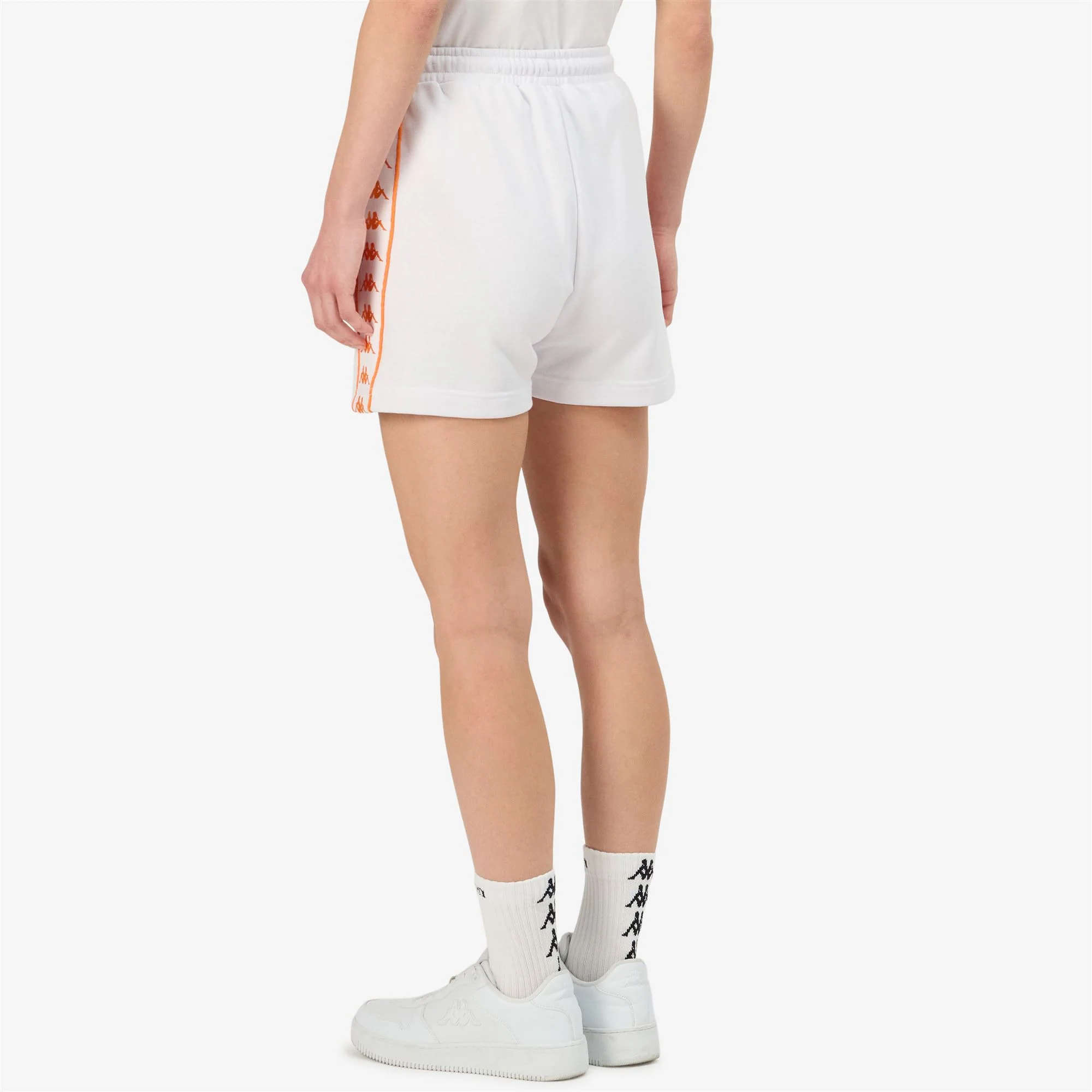 Kappa - Pantalones cortos Mujer Blanco - 222 Banda Ivissa
