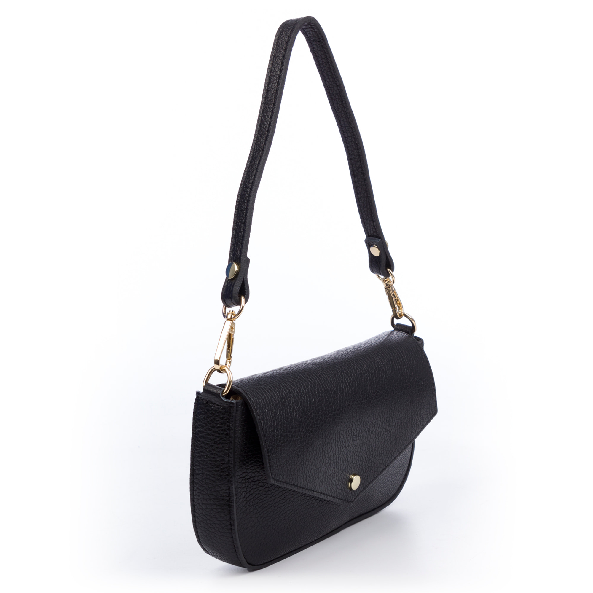 Bellizzi Borsa a spalla Donna. Pelle autentica Dollaro
