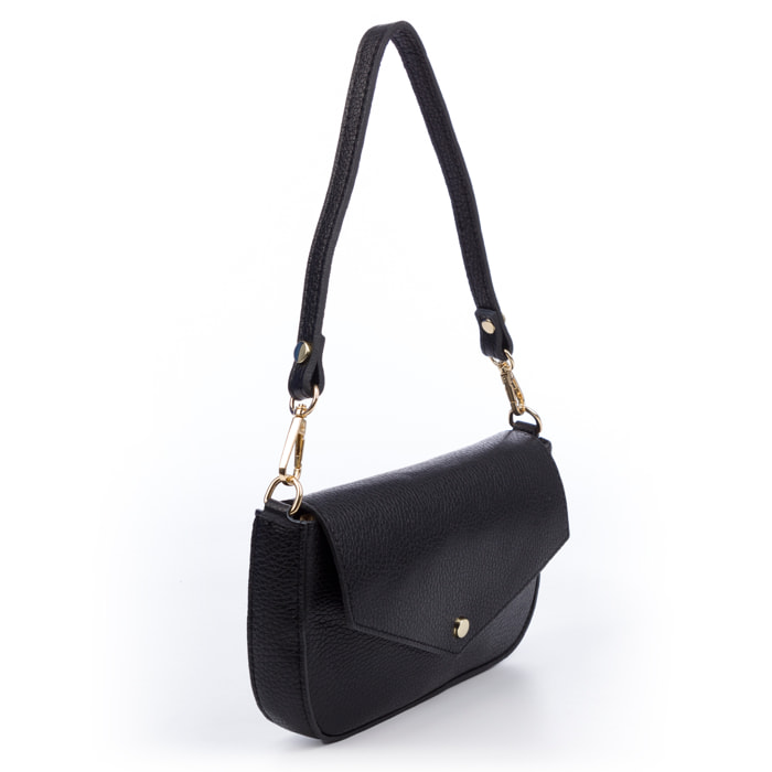 Bellizzi Borsa a spalla Donna. Pelle autentica Dollaro