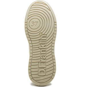 Zapatillas Deportivas de Mujer con Plataforma Court 74 Blanco / Leopardo