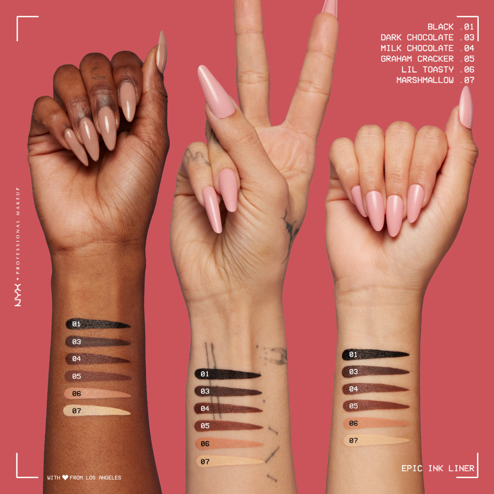 NYX Professional Makeup Epic Ink Eyeliner Milk Chocolate