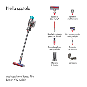 Aspirapolvere Senza Filo Dyson V12 Originᵀᴹ  | Nuovo