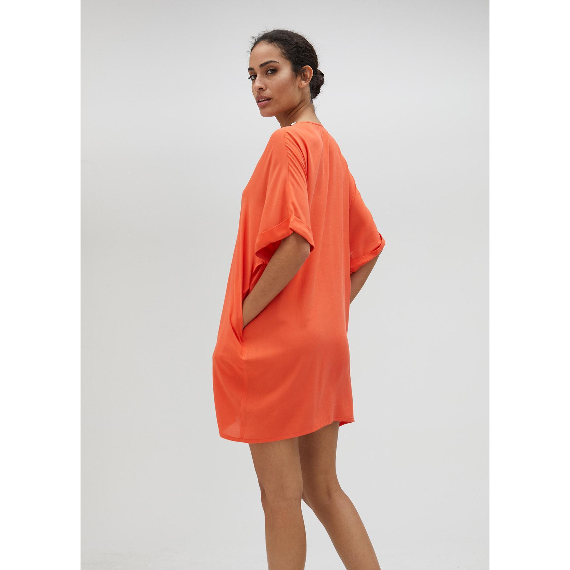 Vestito corto con strass