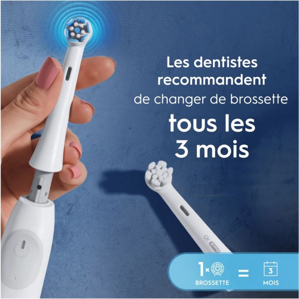 Brossette dentaire ORAL-B x6 Gentle Care Blanc
