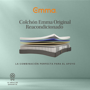 Colchón Original Reacondicionado  | Muelles y espuma viscoelástica | 25cm