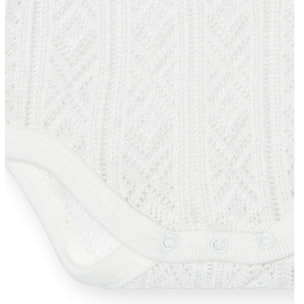 Body bebé tirantes finos perlé lazos