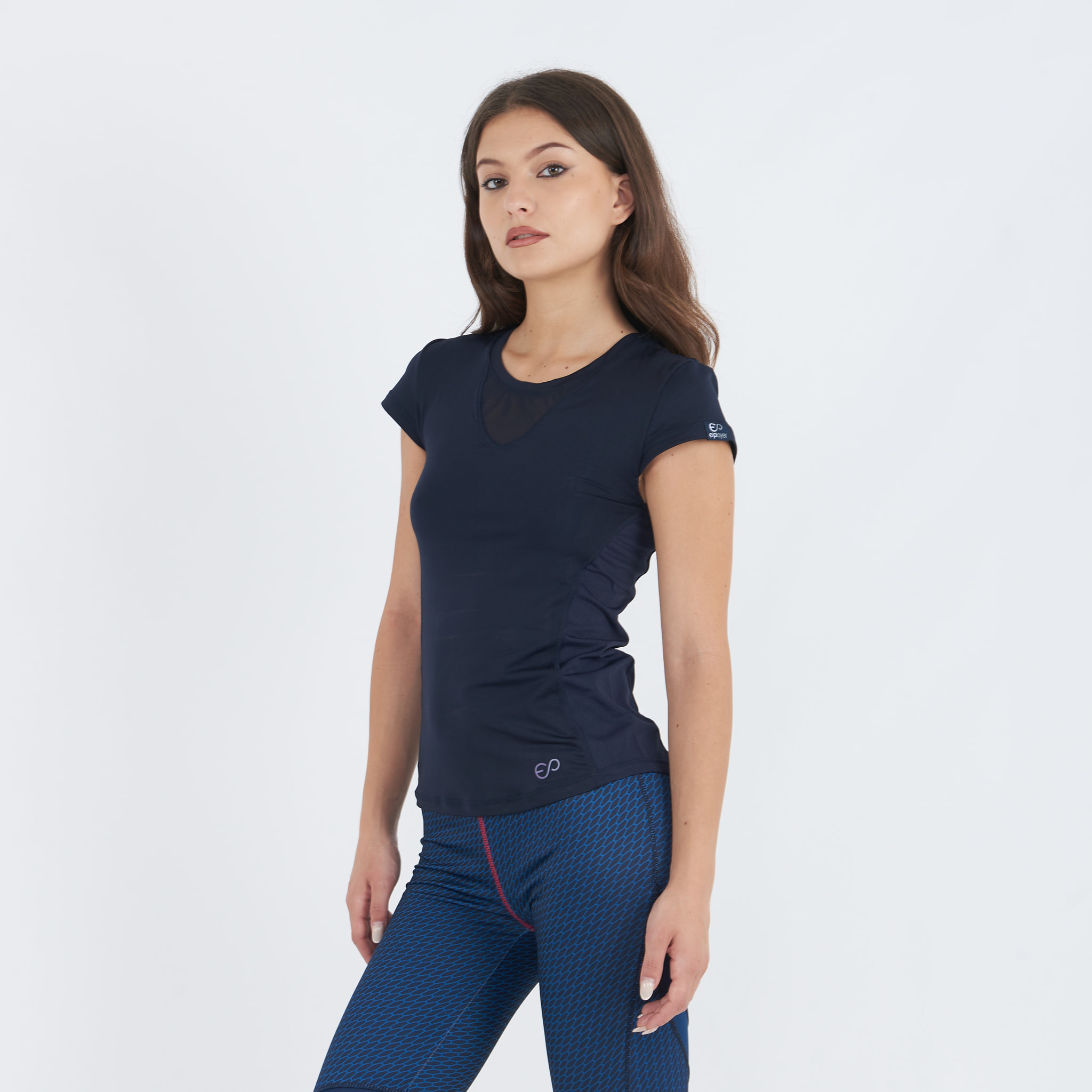 Maglia da allenamento LYAR donna blu