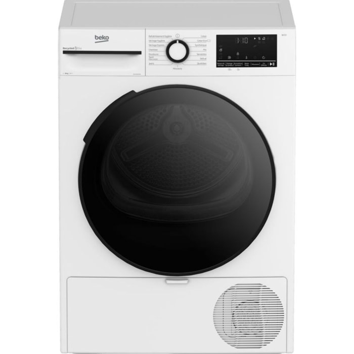 Sèche linge pompe à chaleur BEKO D3H29D93WC