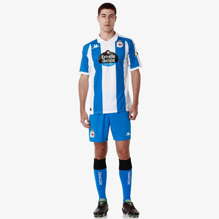 Pantaloni Corti Kappa Uomo Kombat Ryder Deportivo Blu