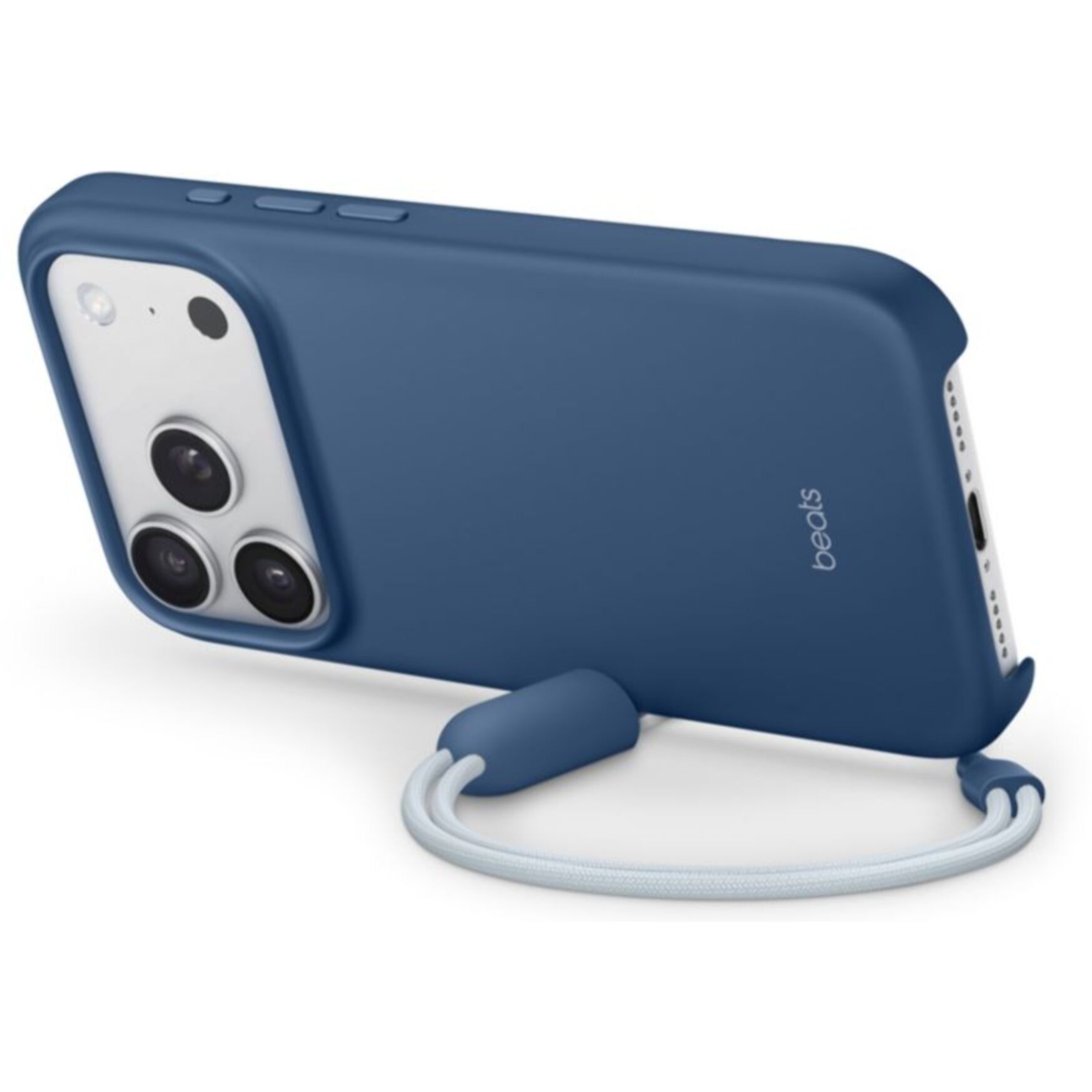 Coque BEATS iPhone 17 Pro Magsafe standBleu basalte