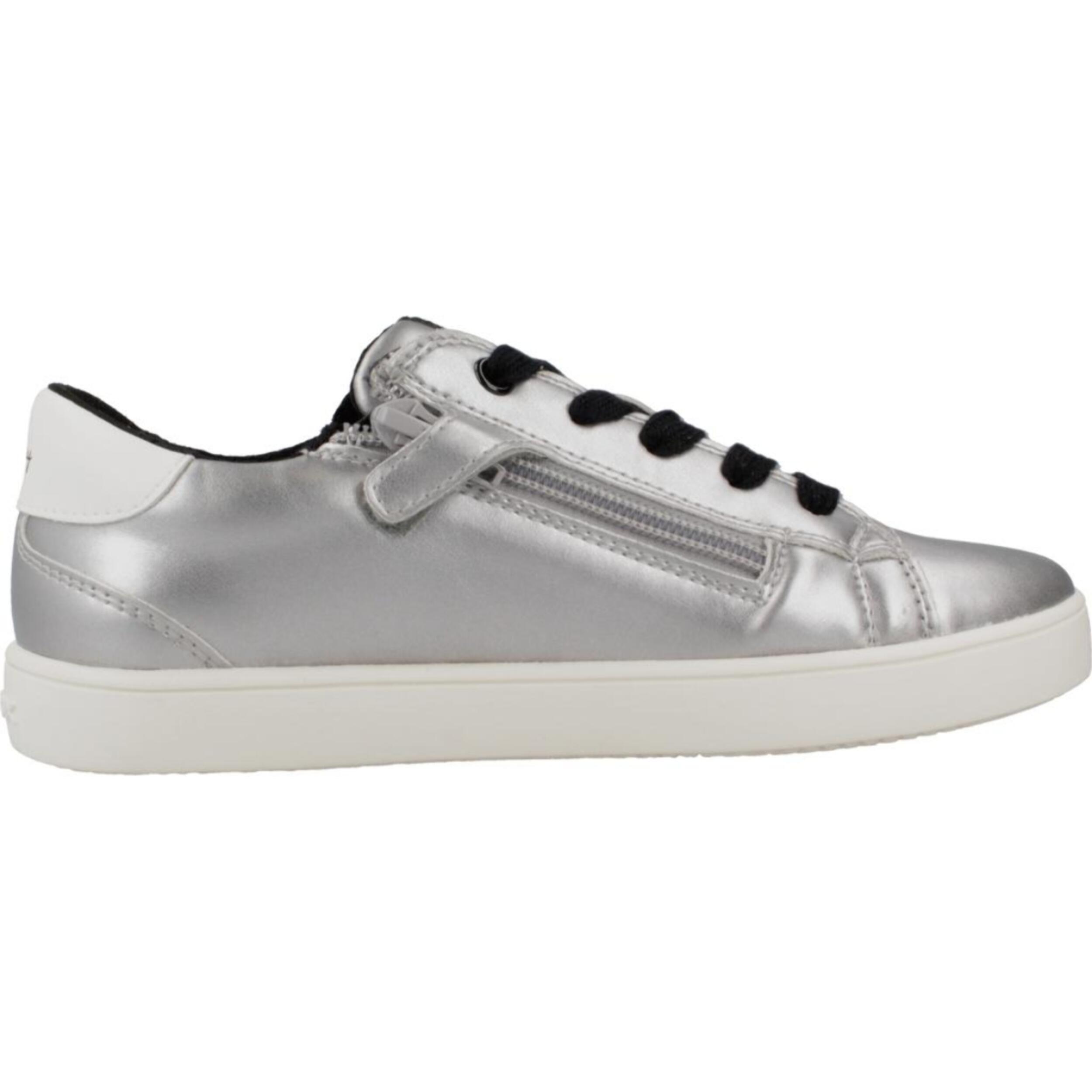 Zapatillas Niña de la marca GEOX  modelo J KATHE GIRL PLATA