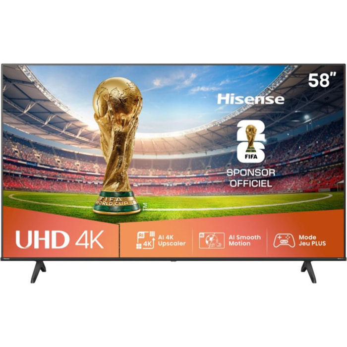 TV LED HISENSE 58A6Q 2025 (146cm)