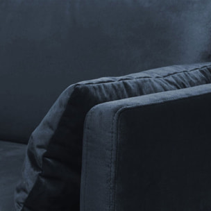 Canapé Velours Droit Splendido - 2 Places