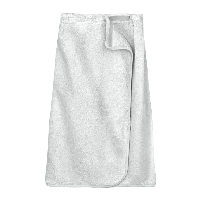 Pareo pur coton 420 g/m² uni gris Elea nuage