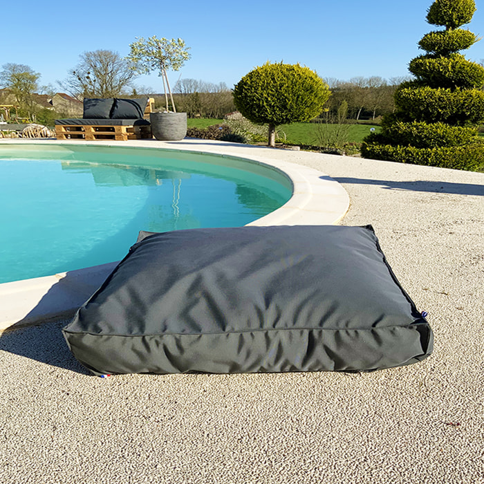 Coussin de sol inter / exter - Gris anthracite