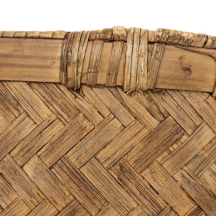 Set de 2 paniers "Louka" en bambou D26/32cm