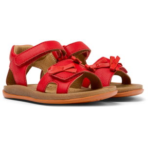 Sandalias - CAMPER Bicho Twins - Rojo - Cuero liso