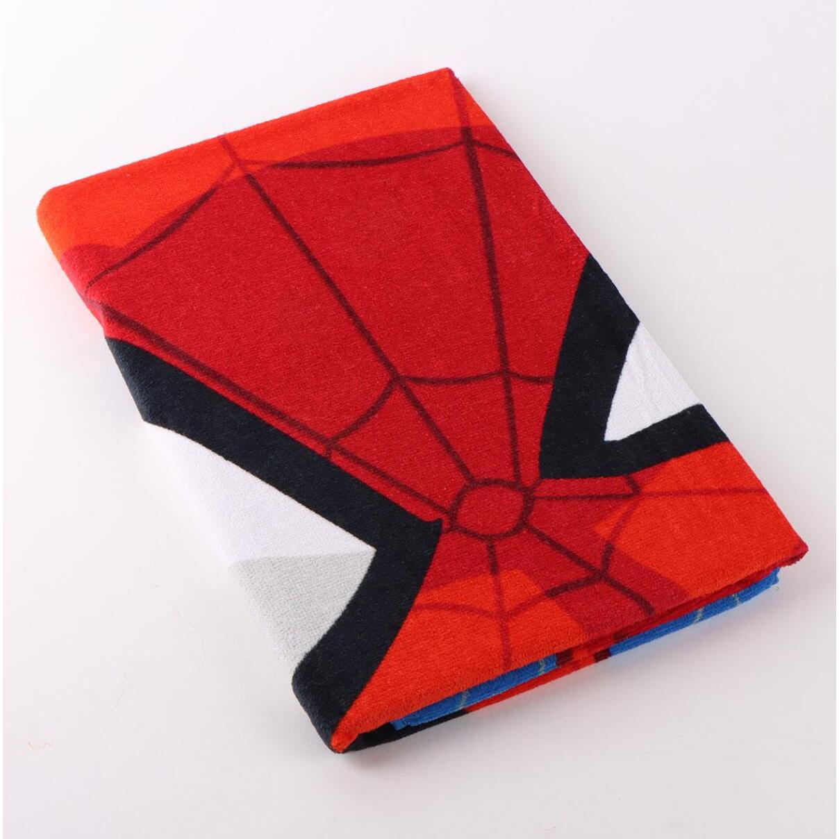 Toalla Microfibra de Spiderman - 70x140x1 cm - Color:Azul