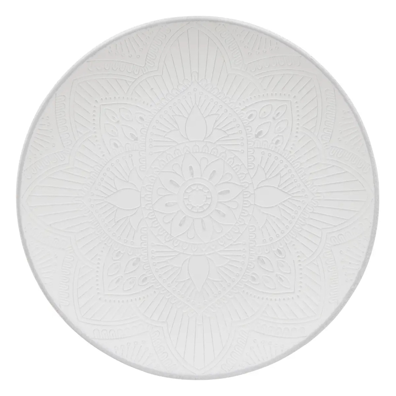 Centre de table Maia rond D.40cm blanc