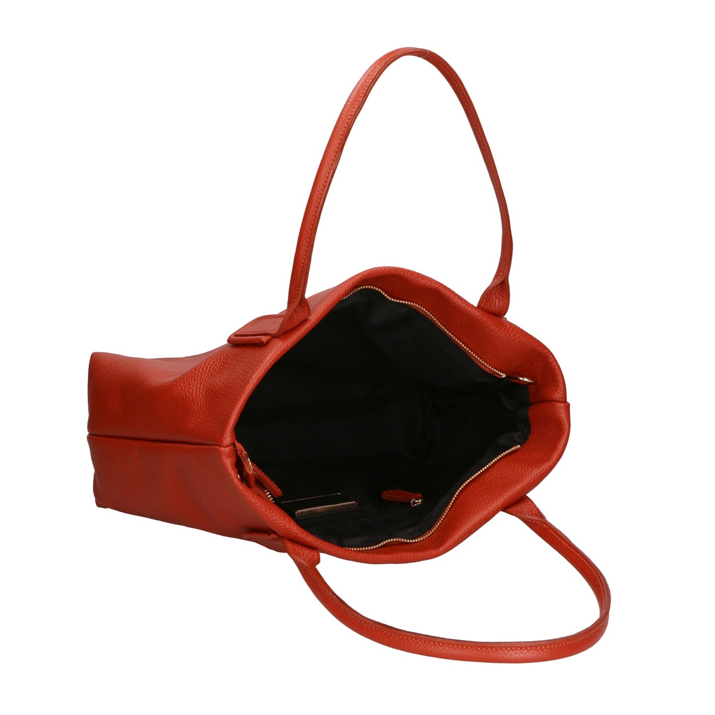 Borsa a spalla da donna - Modello Lorena - Vera pelle - 39.0 x 26.0 x 11.0 cm