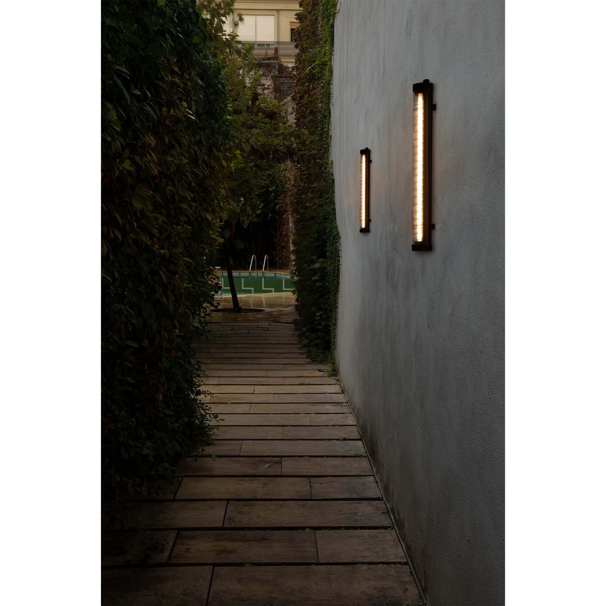 SCUBA LOUVER 600 Lampada da parete nero 36W