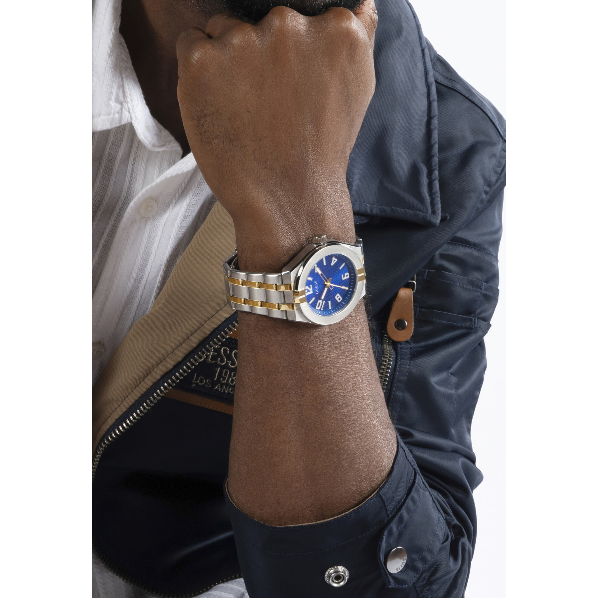 Guess Orologio Analogico Al Quarzo Escape