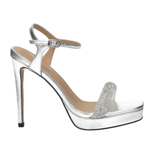 Sandali Donna Tata Italia Argentato