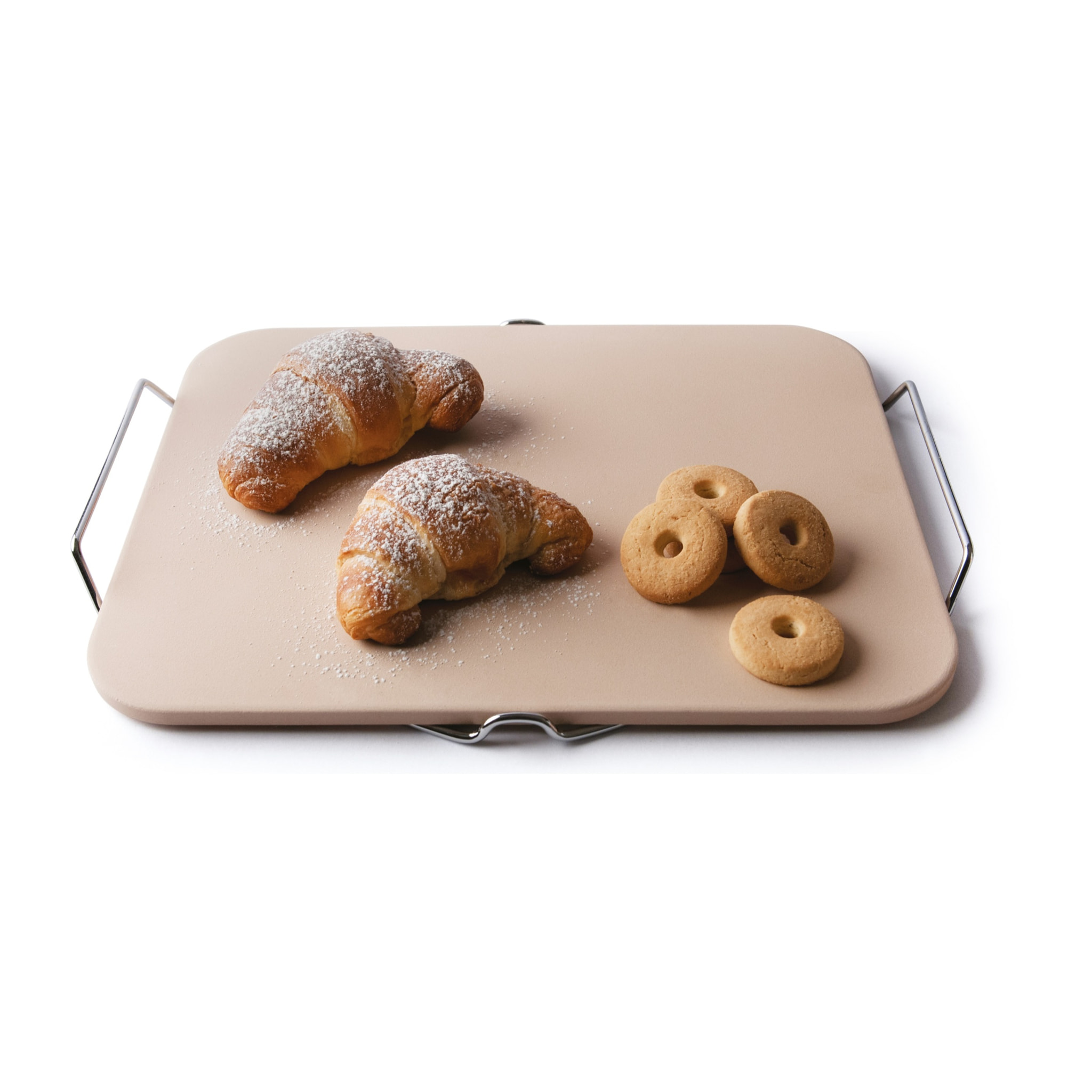 Pietra cottura 30,5×38 cm Excelsa – Nonsolopizza, Ceramica Beige