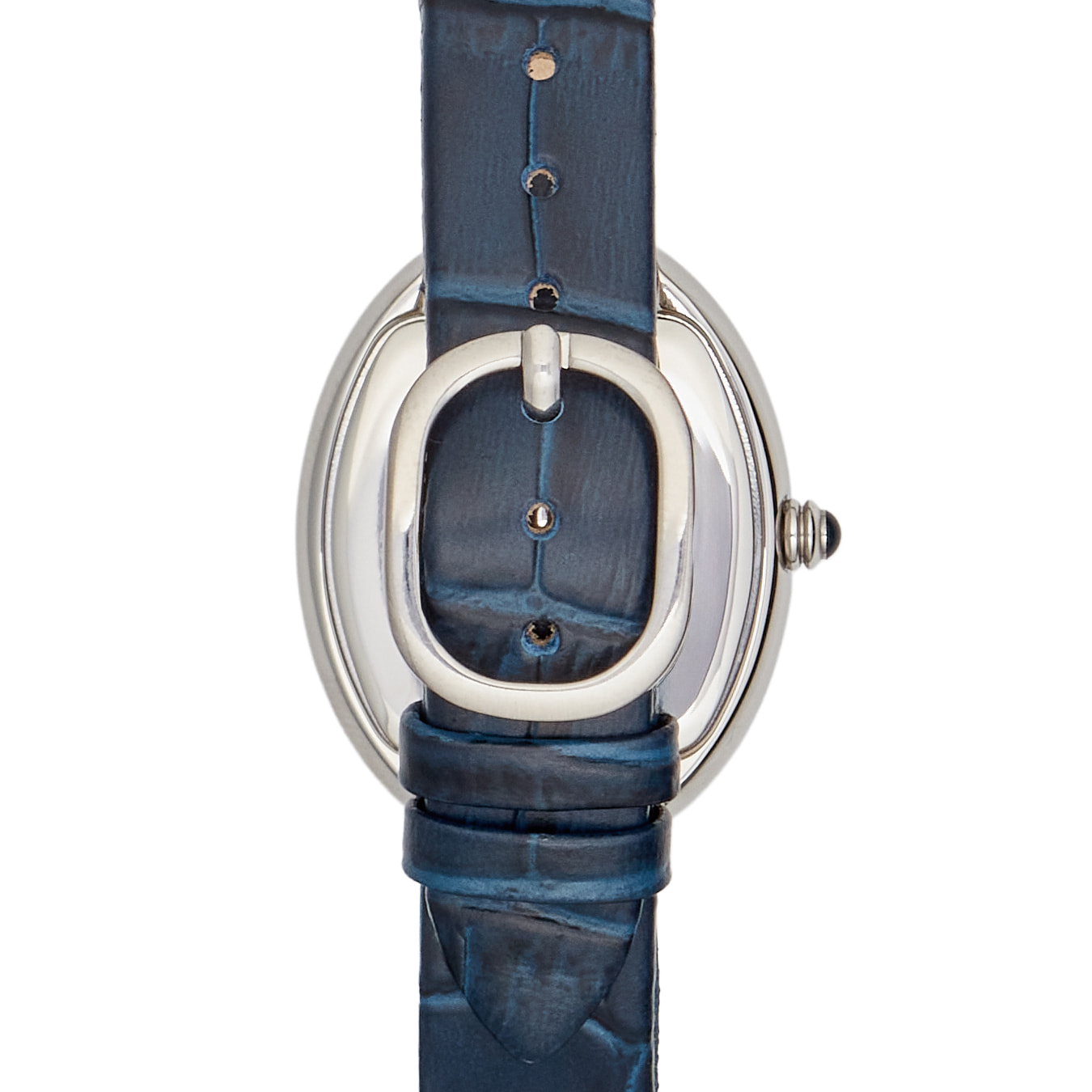 Orologio U.S. Polo Assn. con cinturino in pelle blu