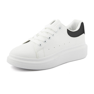 Sneakers Donna colore Bianco/Nero