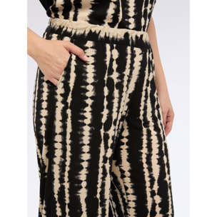 Fiorella Rubino - Pantaloni stampati - Nero