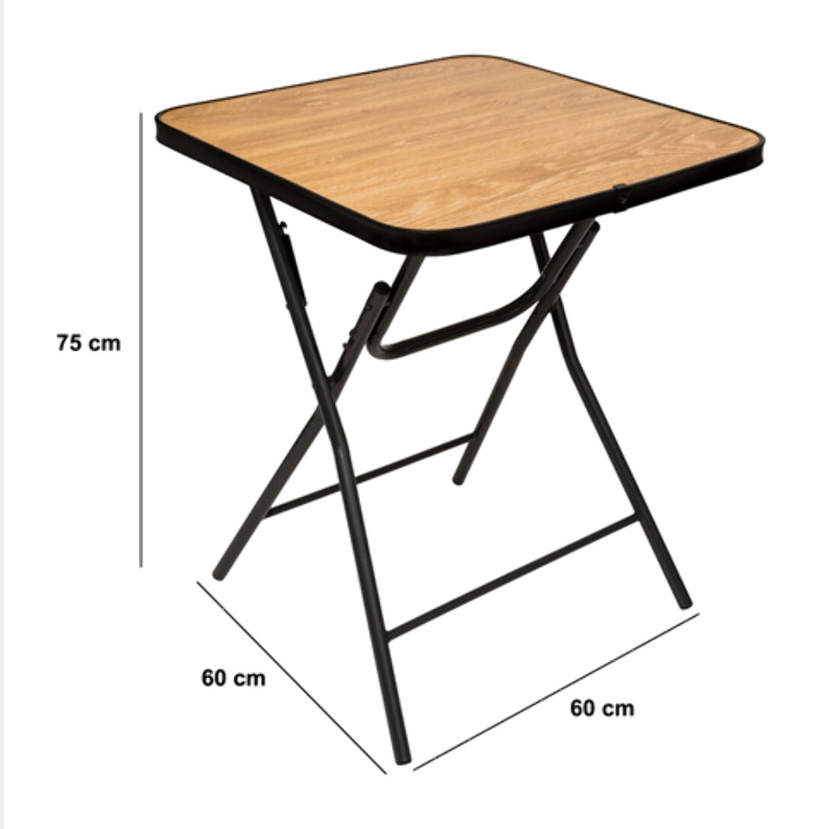 Table pliante renforcée beige