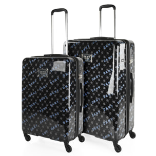 Juego De Maletas Pc Dkny Dkny-905 On Repeat Blk/Lt Charcoal-Ashly Blu