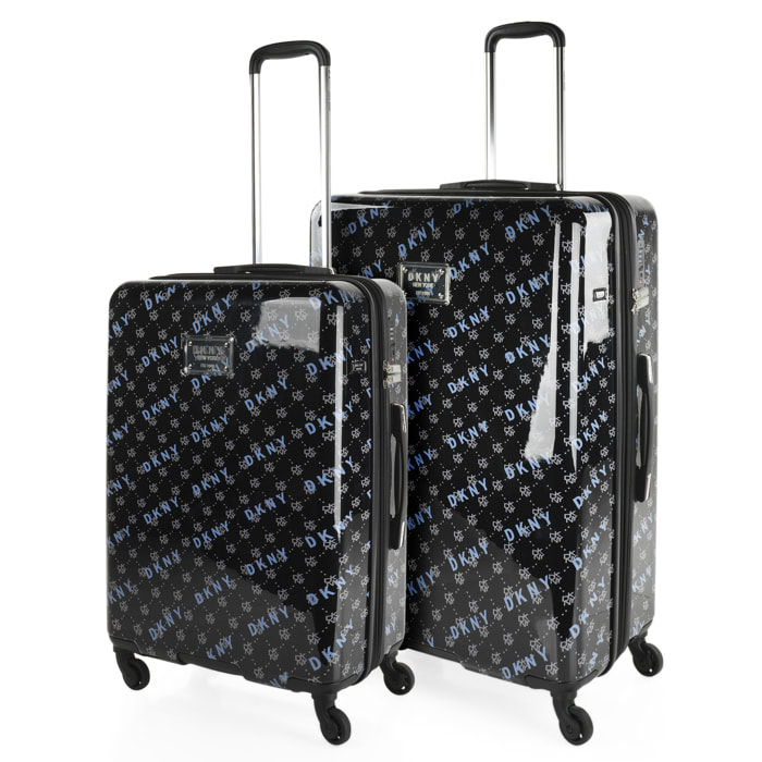 Juego De Maletas Pc Dkny Dkny-905 On Repeat Blk/Lt Charcoal-Ashly Blu