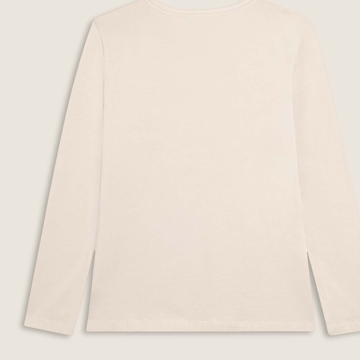 T-shirt a maniche lunghe con scritta “Something Amazing”