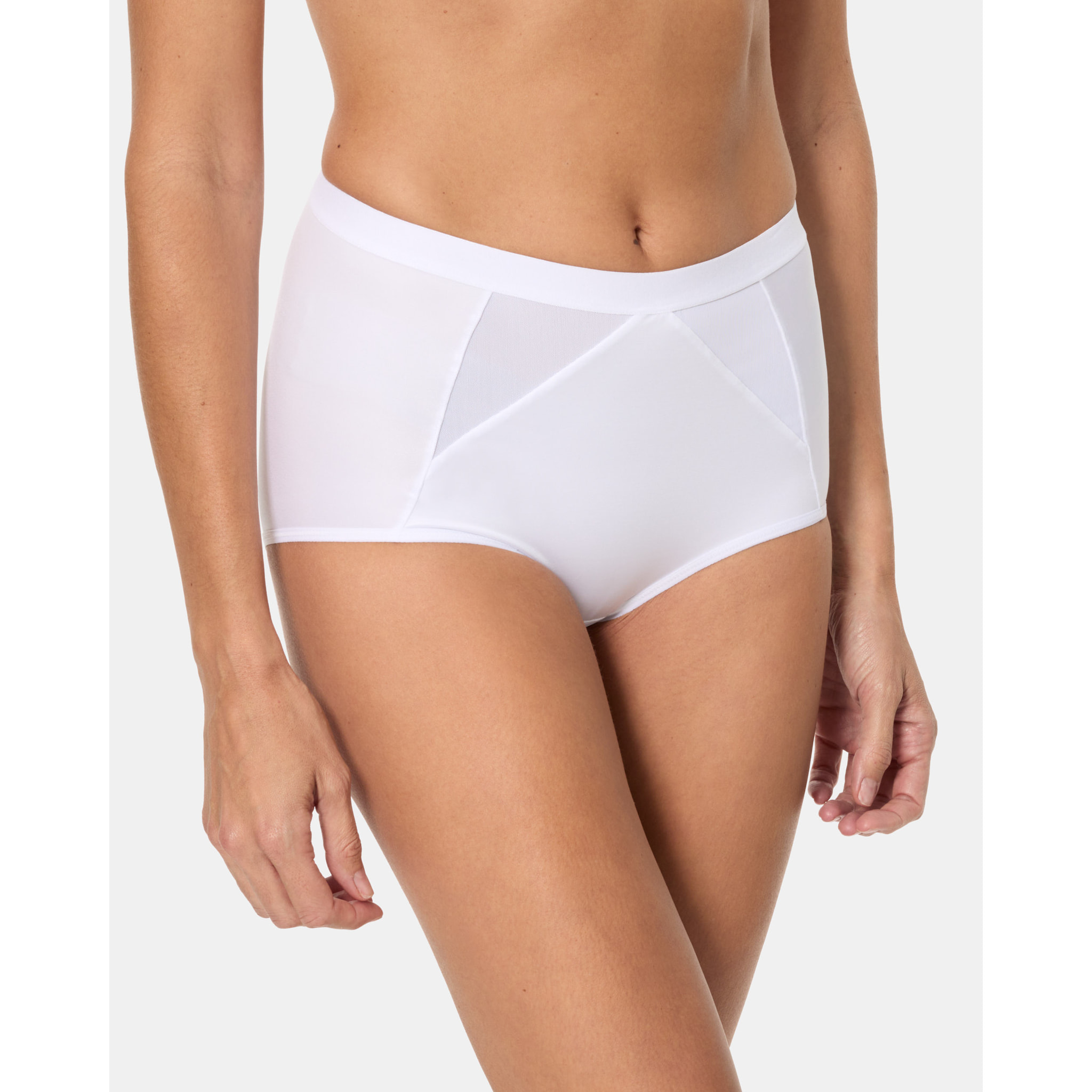 Pack de 3 bragas midi de algodón cotton stretch