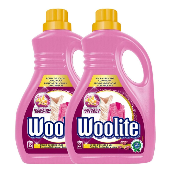 Woolite - Classic - Detergente liquido para ropa - 2x 750 ml