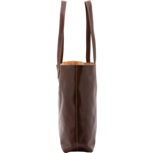 Borsa a mano da donna - Modello False - 100% pelle di vacchetta - 35.0 x 45.0 x 11.0 cm