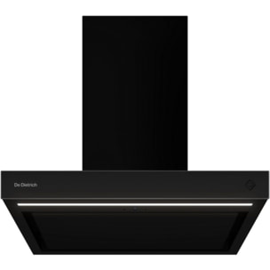 Hotte décorative murale DE DIETRICH DHB4684B MotionControl